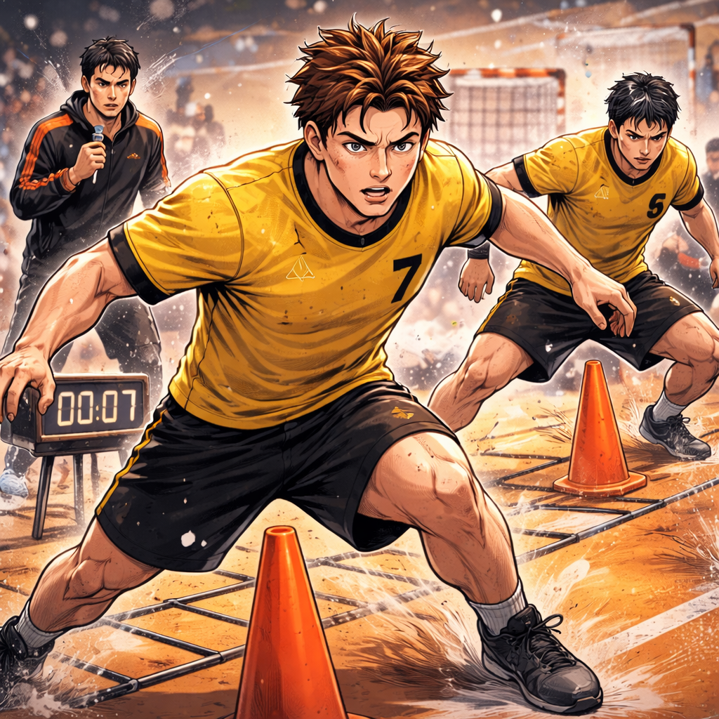 HIIT défense handball : maîtriser les déplacements et l’intensité en match