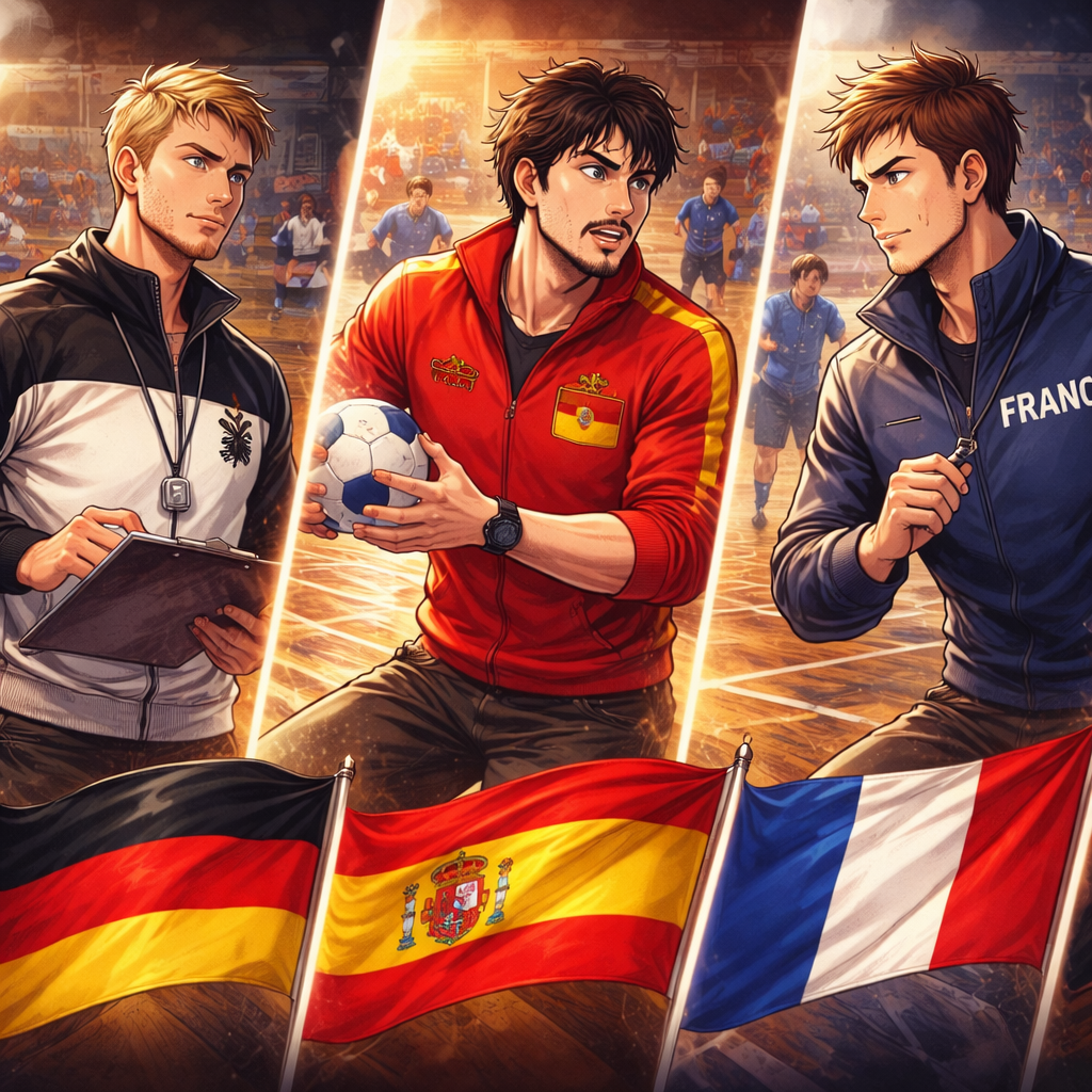 Formation Handball : Les 3 Écoles de Pensée Européennes (Allemagne, Espagne, France)