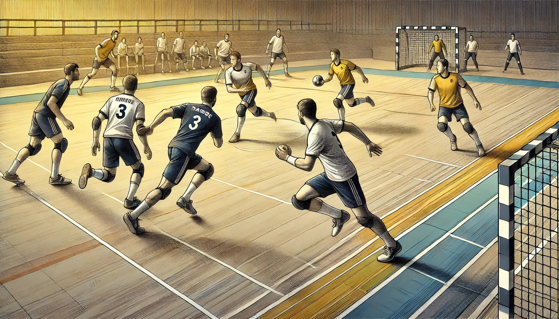 Maîtrisez la montée de balle en handball : Clés pour des transitions efficaces