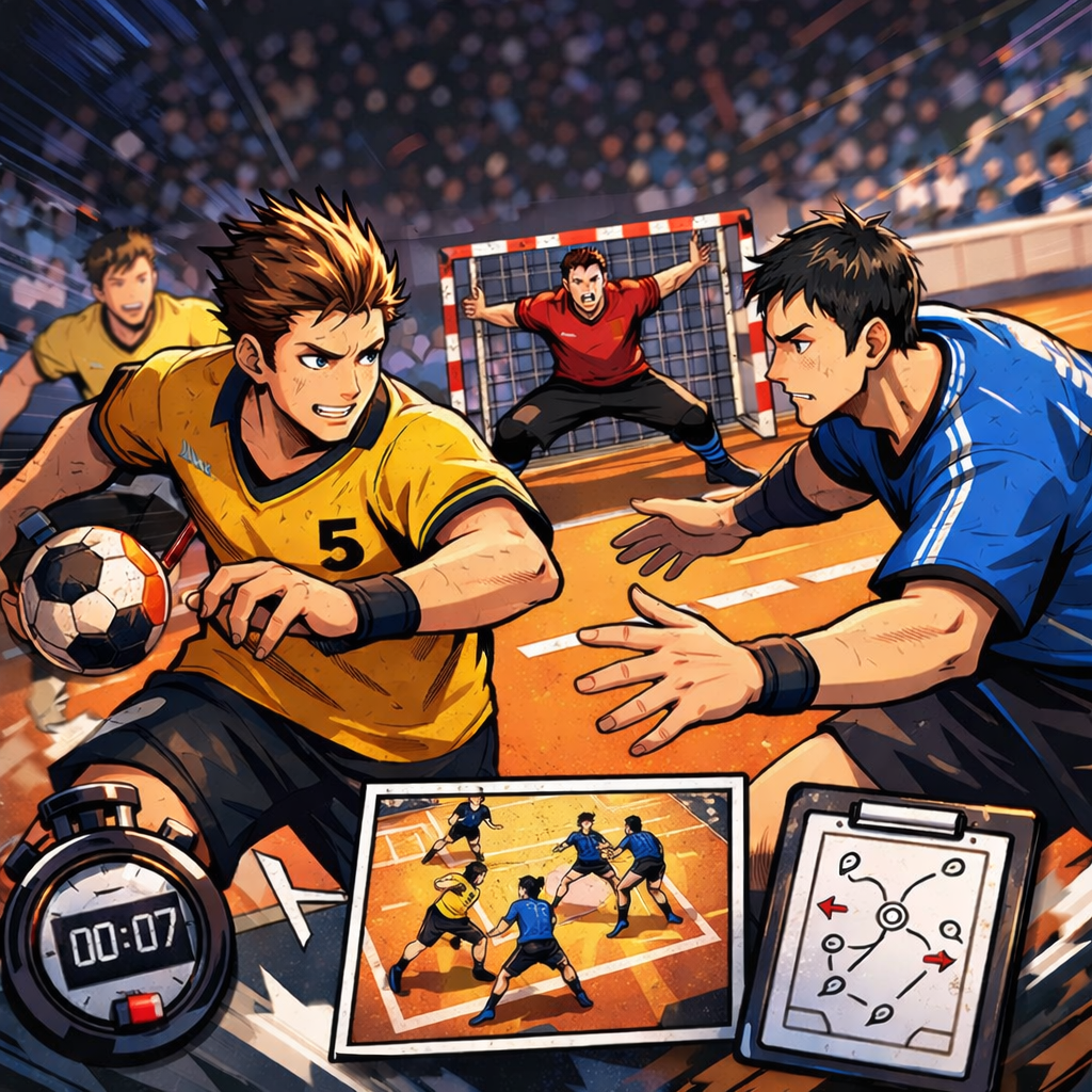 Jeux réduits handball : la méthode pour développer physique, technique et performance